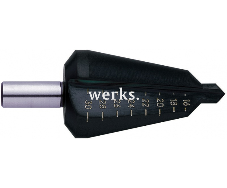 Сверло коническое HHS для тонколистовых материалов 6,0 - 20,0 мм Exact GQ-30702