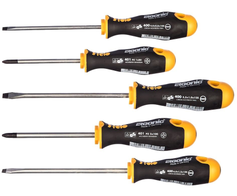 Набор отверток Felo Ergonic SL PZ 5 предметов 40095318