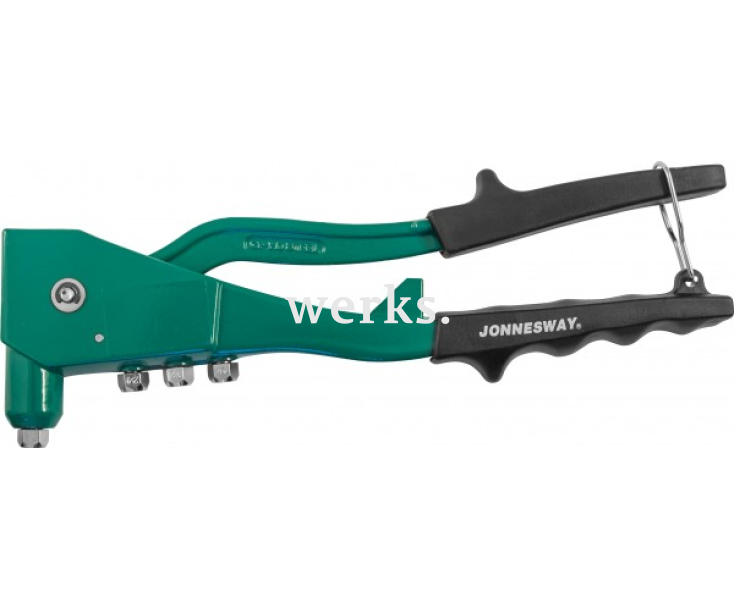 Заклепочник ручной универсальный для вытяжных и резьбовых заклепок 2.4-4.8, М3,М4,М5,М6 Jonnesway V1102