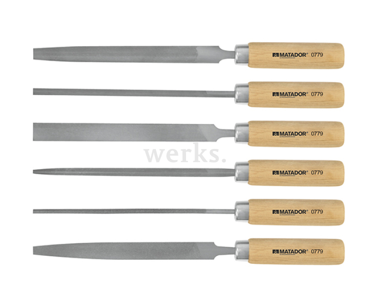 Набор надфилей 200 мм Matador 07790001 6 шт.