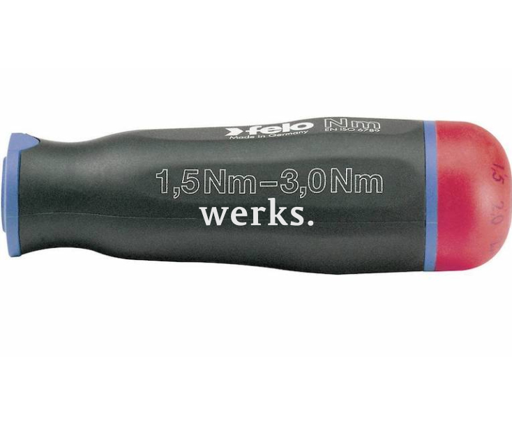 Отвертка динамометрическая Felo 1,5 - 3,0 Нм 10000206