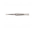 Пинцет стальной прецизионный с плоскими концами длинный Bernstein BS-5-155 160 мм