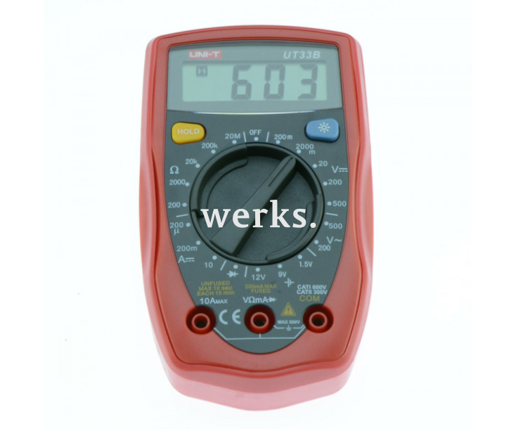 Мультиметр цифровой наладонный UNI-T UT33B
