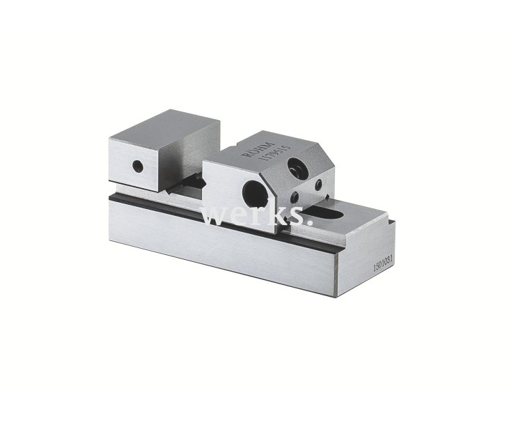 Прецизионные тиски PL-S micro, размер 2, ширина губок 45, с быстрой регулировкой Röhm 1179515