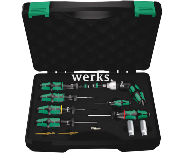 7443/12 Монтажный набор для системы контроля давления в шинах Wera WE-074746