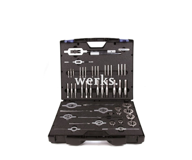 Набор ручных метчиков и плашек BSW 1/4-1