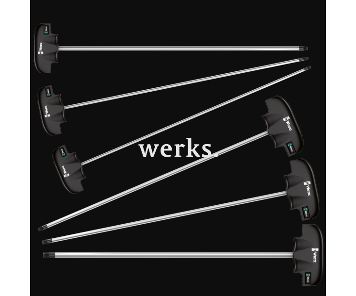 467/6 HF Набор отверток TORX® с поперечной ручкой с фиксирующей функцией Wera WE-013450