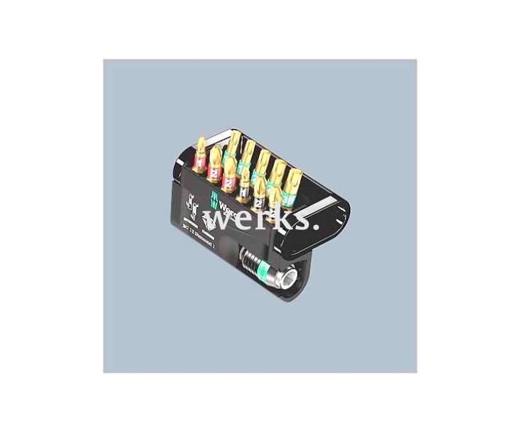 Bit-Check 12 Diamond 1 SB Набор насадок (PH, PZ, TX) и держатель Wera WE-136392