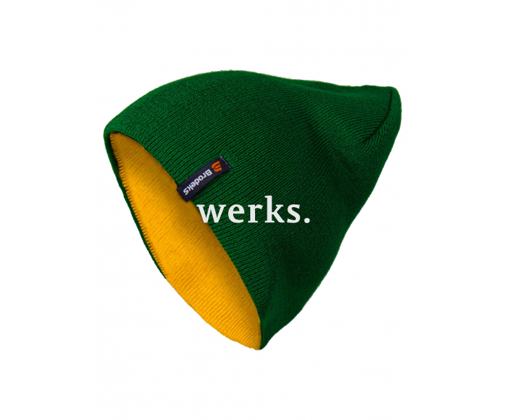 Шапка Brodeks Light Bicolor зеленый