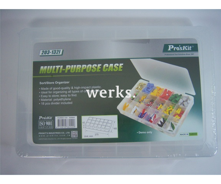 Контейнер для хранения деталей ProsKit 203-132I