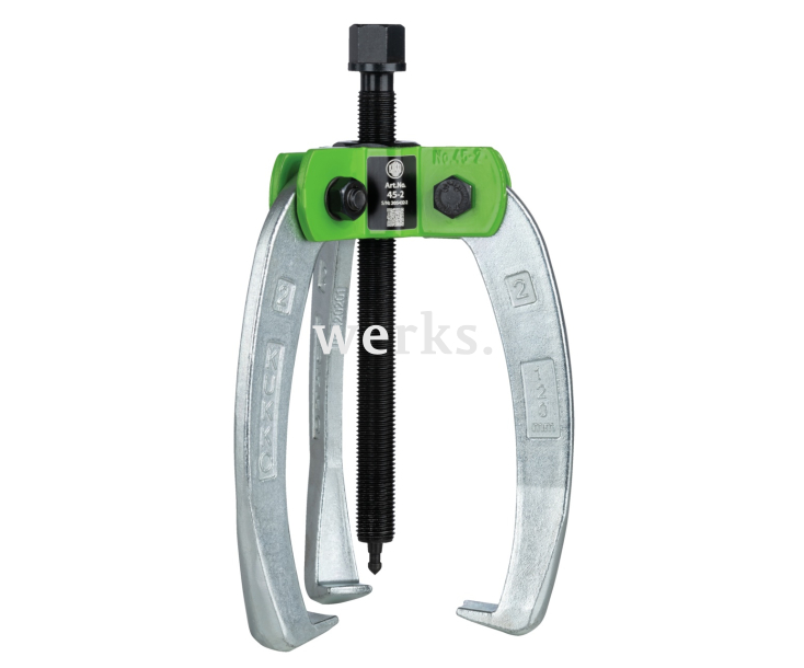 Универсальный трёхзахватный съёмник с самоцентрирующимися захватами KUKKO 45-2