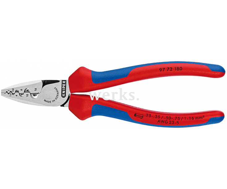 Инструмент для обжима контактных гильз Knipex KN-9772180