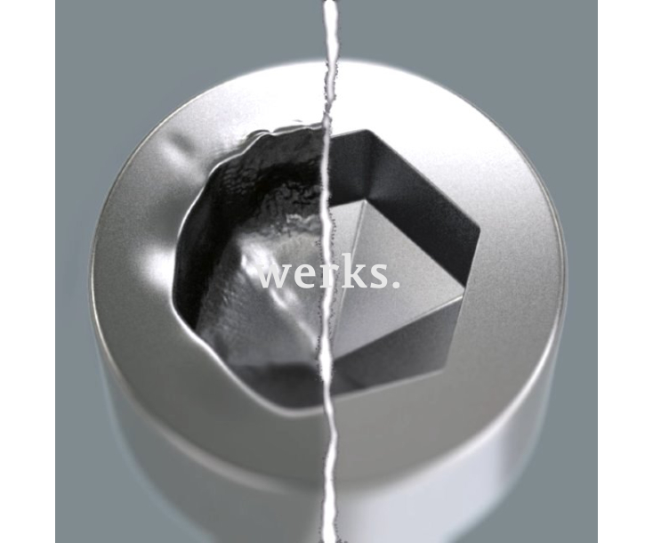 840/1 Z Насадка для болтов с внутренним шестигранником HEX-Plus дюймовая 3/32" х 25 Wera WE-135072