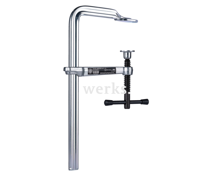 Цельнометаллическая струбцина VIRIDIS , с Т-образной рукояткой KUKKO 469K0300-140