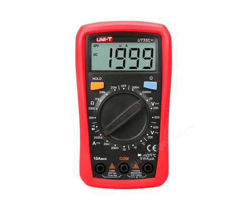 Мультиметр цифровой наладонный UNI-T UT33C+