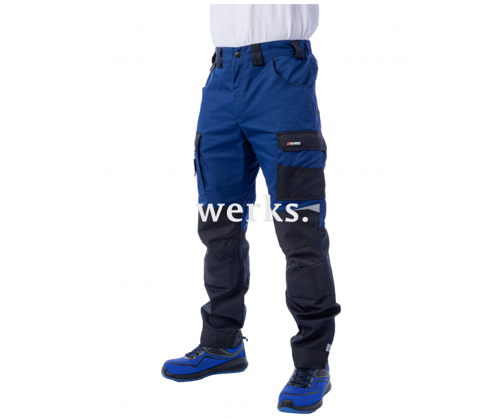 Брюки Brodeks KS302 синий/черный (62)