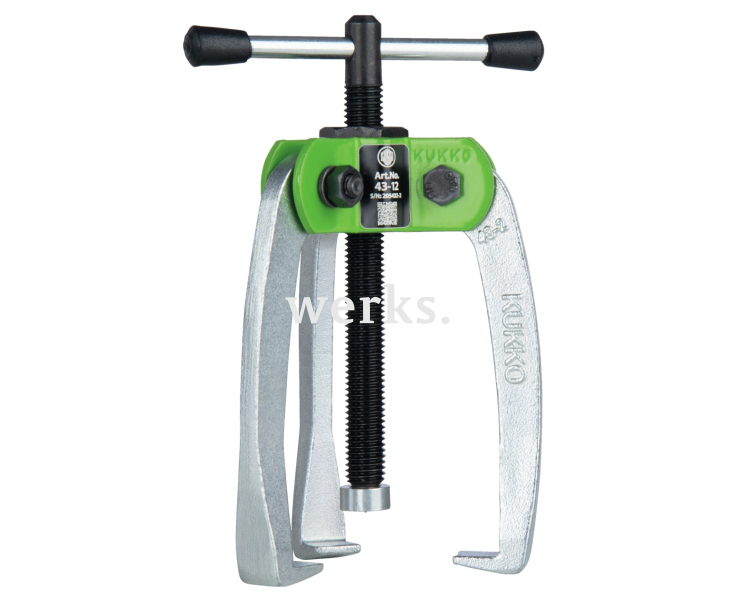 Универсальный трёхзахватный съёмник с самоцентрирующимися захватами KUKKO 43-12