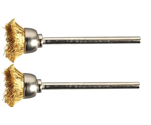 Щетки чашечные латунные Ø13 мм Proxxon 28963 2 шт.