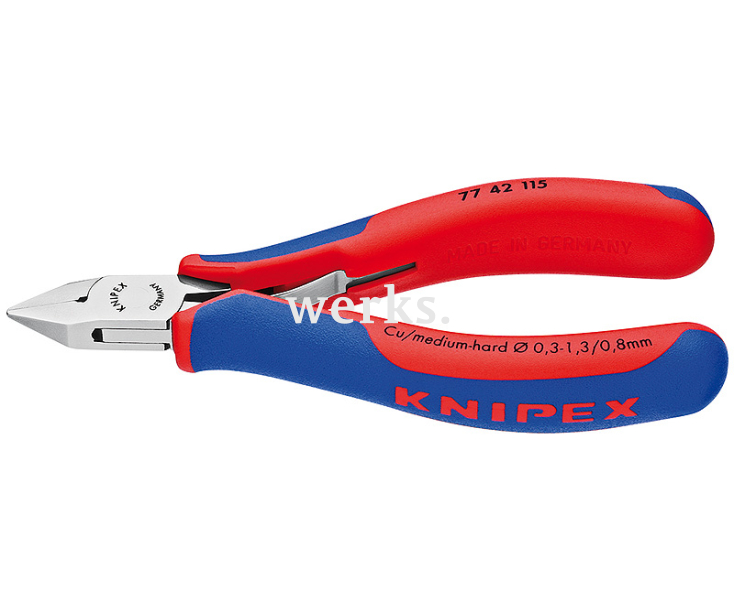 Кусачки боковые для электроники Knipex KN-7742115