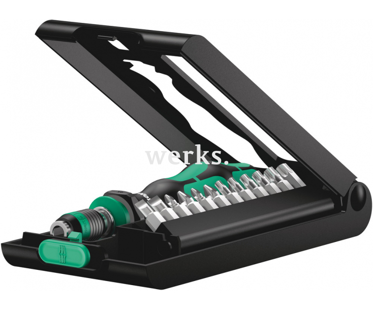 Kraftform Kompakt 50 Набор насадок (SL, PH, PZ, TX BO), Wera WE-056656