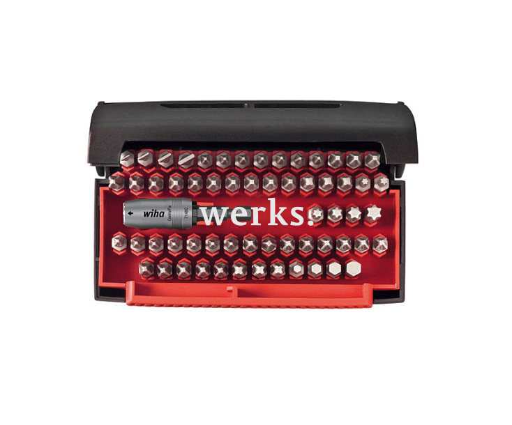 Набор с битами Wiha Collector Standard 7928-923 07943, 61 предмет