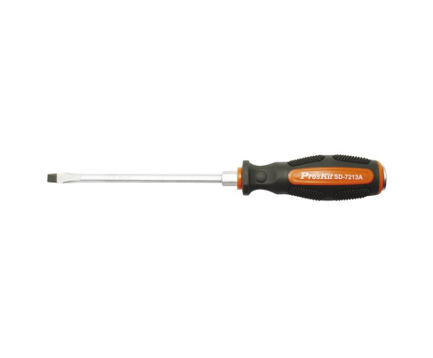 Отвертка шлицевая ударная ProsKit SD-7213A 6.0x150