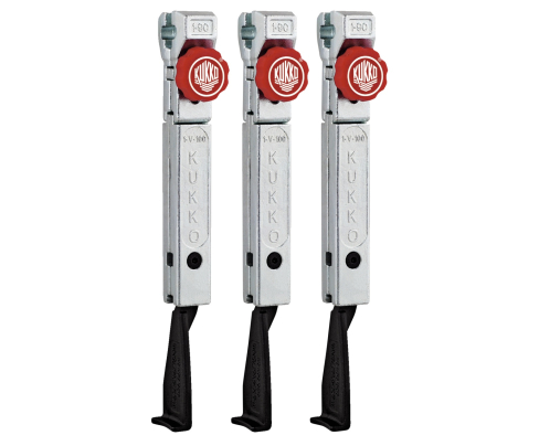 3 узких захвата с быстрой регулировкой (комплект) KUKKO 1-193-S