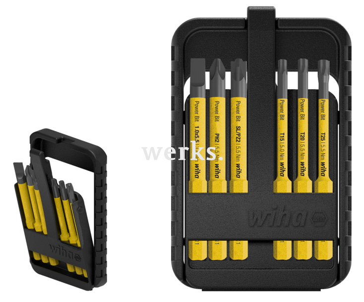 Набор бит Wiha Power slimBit electric SL TORX XENO PH 2831 44106 6 предметов