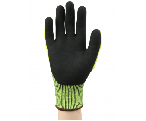 Перчатки рабочие Brodeks GC-22i серый/черный/желтый (11)