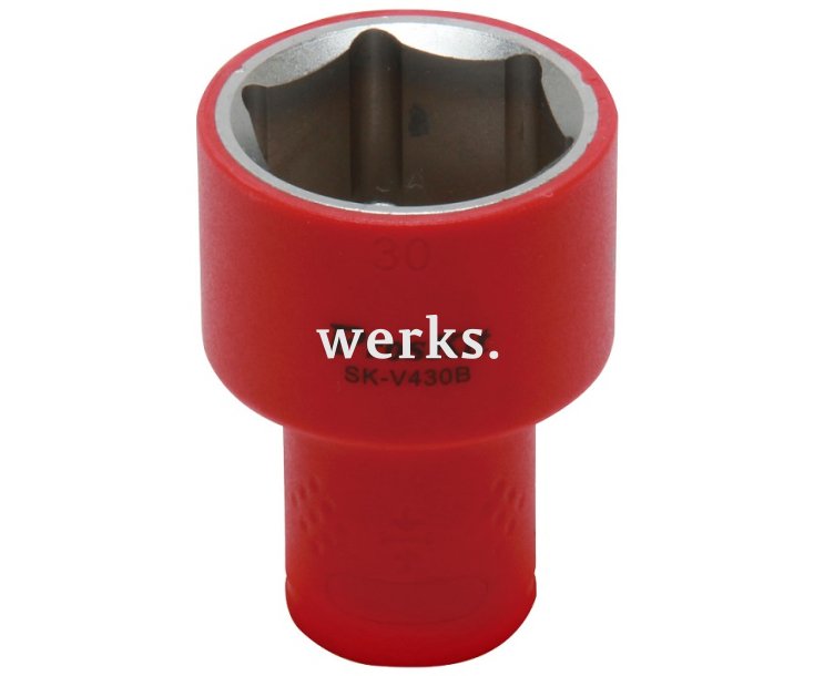 Торцовая головка изолированная 1/2" 30 мм Proskit SK-V430B