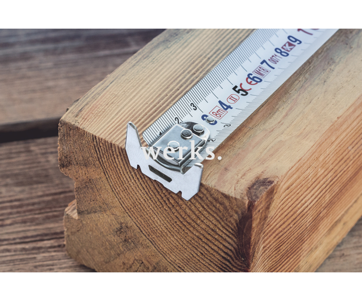 Рулетка измерительная двухсторонняя магнитная 8 м x 27 мм Kapro 510-8M