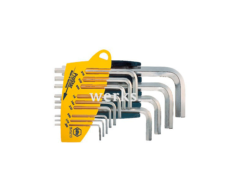 Набор шестигранных штифтовых ключей Wiha ProStar 351 SZ13 25610 13 предметов