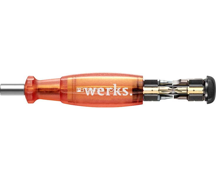 Универсальный магазинный держатель бит C6,3 1/4" Insider SL PH TX Multicraft PB Swiss Tools PB 6464.Red