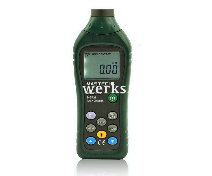 Тахометр цифровой бесконтактный Mastech MS6208B