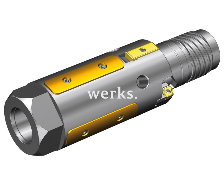 Головка обратного рассверливания с 4-заходной наружной резьбой System BTA Type 58 Ø 20.00 – 222.99 мм Botek 512000129