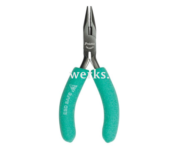 Длинногубцы прецизионные антистатические Proskit PM-036CN