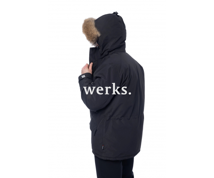 Зимняя куртка-парка Brodeks KW204 черный (XXXL)