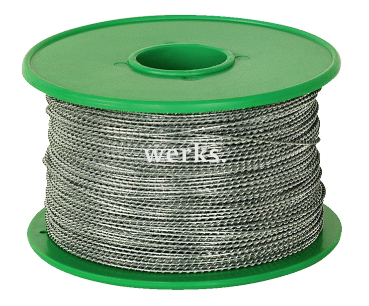 Пломбировочная проволока, оцинкованная, на катушке KUKKO 334-929