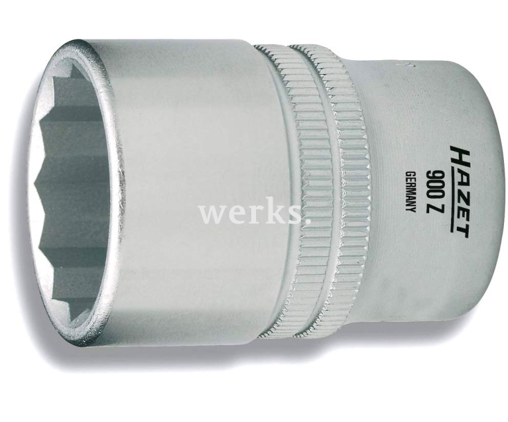 Торцовая головка 12-гранная 25 мм 1/2" Hazet 900Z-25