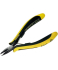 Кусачки ультратонкие прецизионные торцевые EUROline антистатические Bernstein BS-3-671-15
