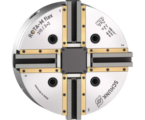 Токарный патрон Schunk ROTA-M FLEX 2+2 315 Z220-SV90°