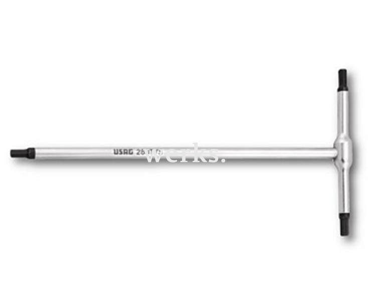 Штифтовый ключ Т-образный USAG 280 T U02800139 HEX 8 x 250