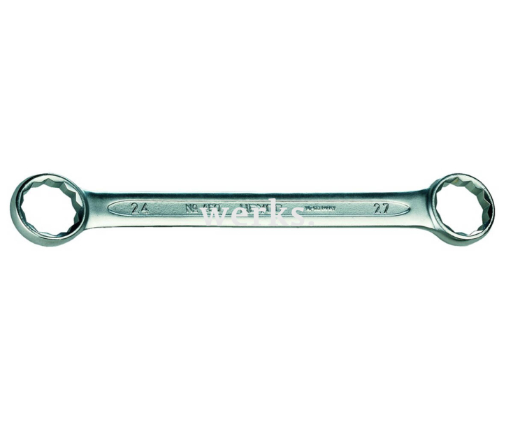 Ключ гаечный кольцевой двусторонний 30х32 мм Heyco HE-00450303282