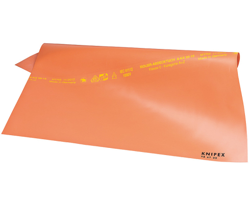 Коврик изолирующий из резины (1000 x 1000 х 1 мм) Knipex KN-986710
