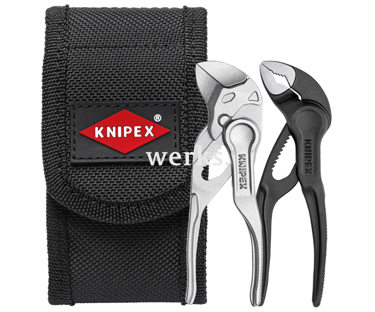 Набор мини-клещей XS в поясной сумке Knipex KN-002072V04XS