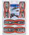Набор прецизионных щипцов для стопорных колец Knipex KN-002004SB
