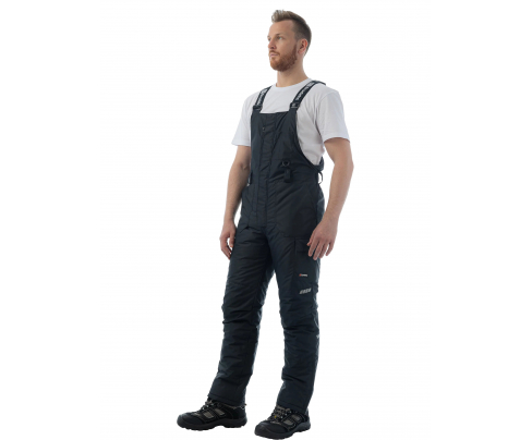 Зимний полукомбинезон Brodeks KW413 черный (XXL)