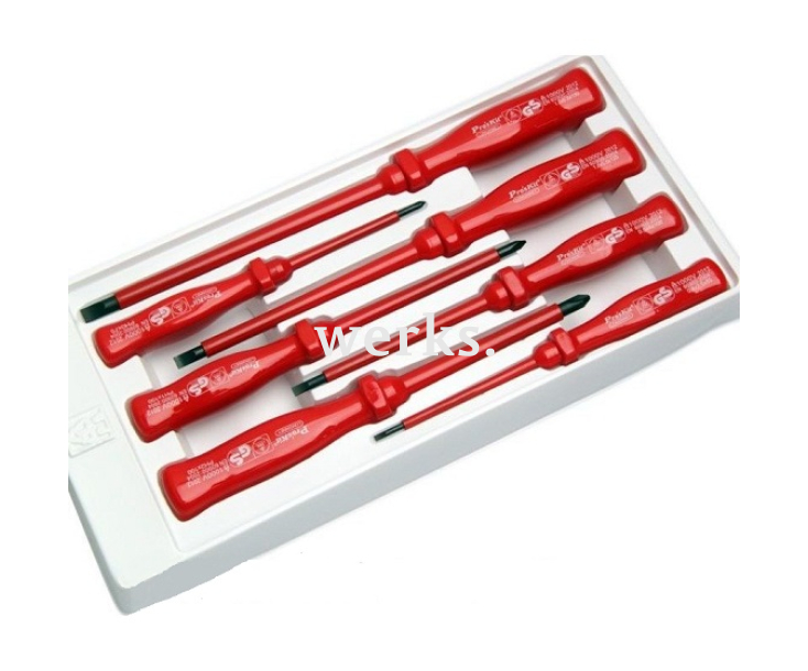 Набор отверток диэлектрических ProsKit 8PK-8100E