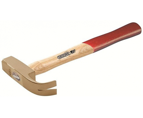 Молоток-гвоздодер искробезопасный столярный Endres Tools 1060500S