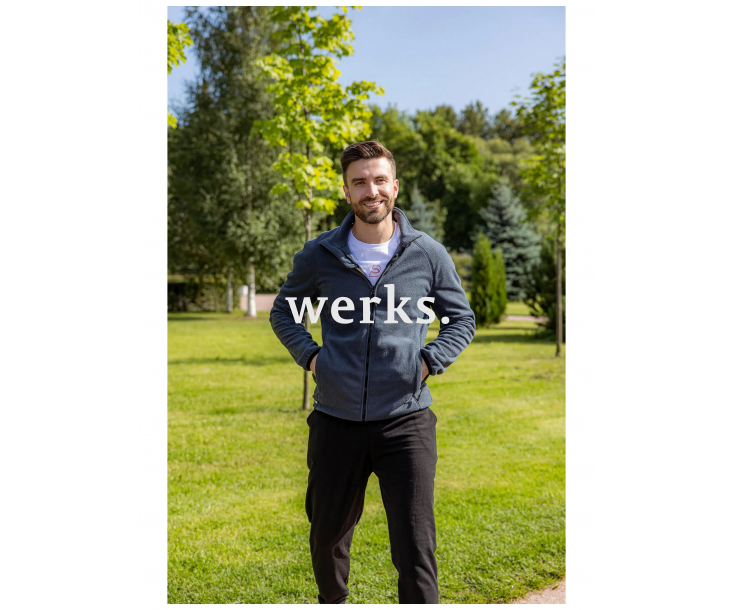 Толстовка флисовая Brodeks KS211 хвойный (M)